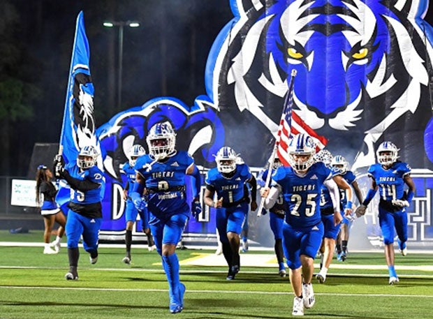 The Daingerfield football program has a legacy of defensive prowess and are among the shutout leaders in a new entry in the MaxPreps National High School Football Record Book. The Tigers set the record for shutouts in a season with 14 during the 1983 season en route to winning a state championship. (Photo: Wayne Grubbs)