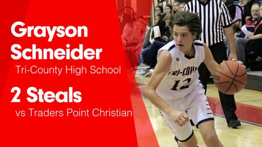 Basketball Recap: Grayson Schneider's Big Game Can't Quite Lead 