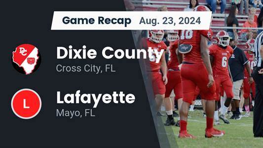 Football Game Preview: Dixie County Heads Out
