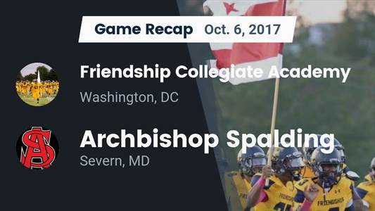 Football Game Preview: Friendship Collegiate Academy vs. Silver 
