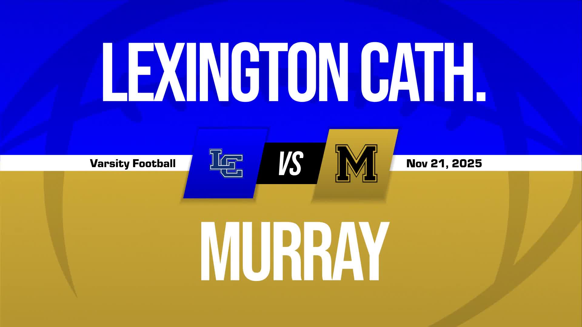 Football Game Preview: Murray Tigers vs. Christian Academy-Louis