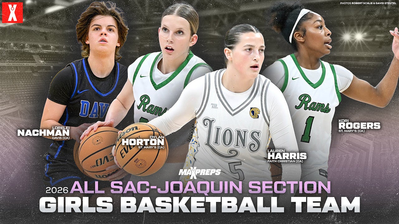 2025-26 MaxPreps All Sac-Joaquin Section Girls Basketball Team