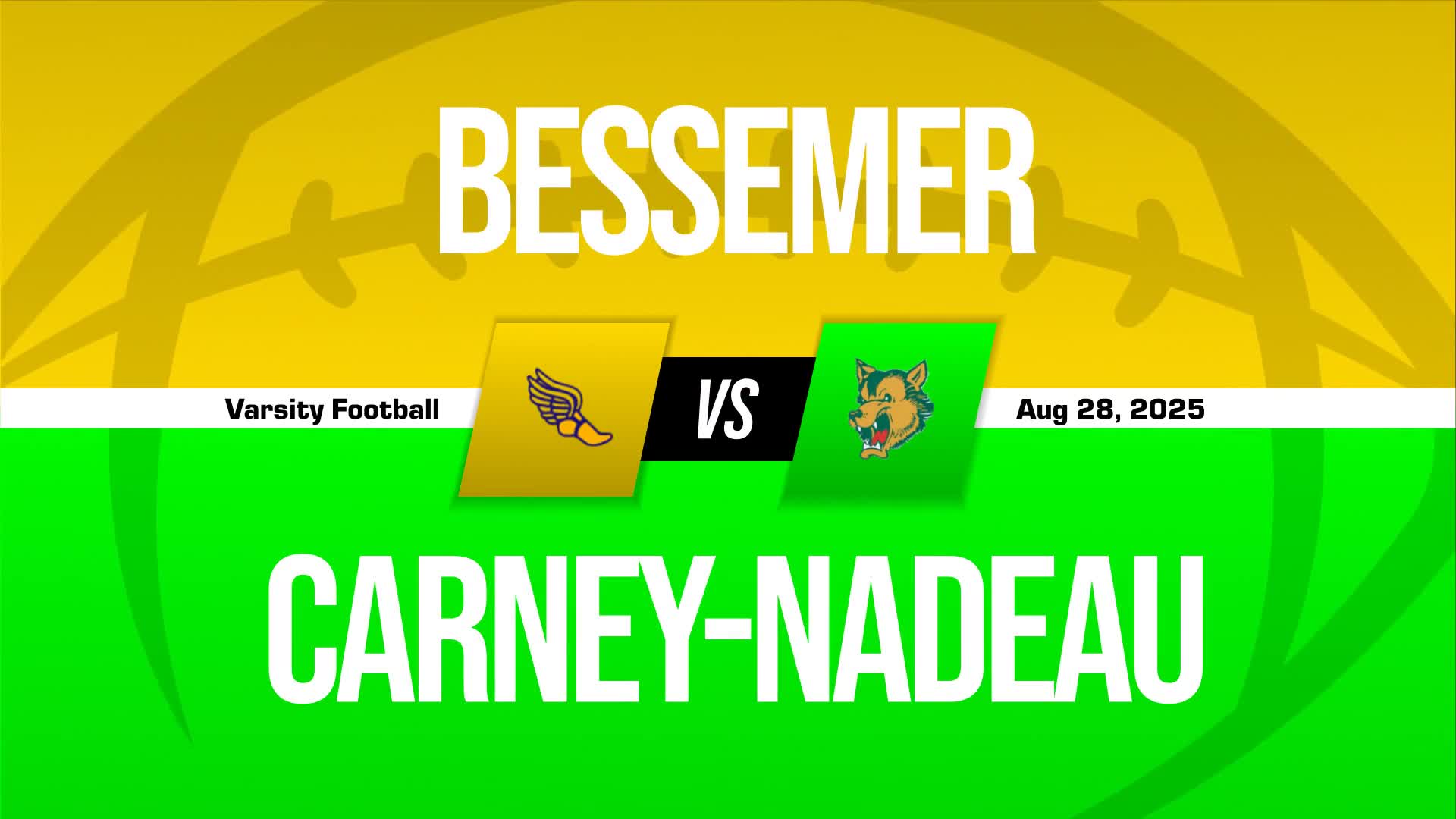 Football Recap: Carney-Nadeau Falls to Bessemer in First Game of Season