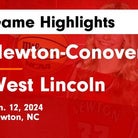 Basketball Recap: West Lincoln takes loss despite strong  performances from  Carolina Robinson and  Zoey Owenby