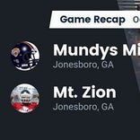 Football Game Preview: Mundy's Mill vs. Drew