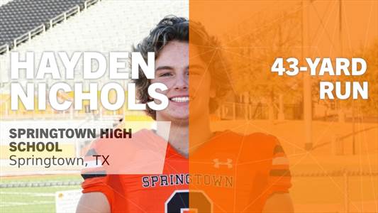 Football Recap: Springtown Starts Season with  Loss on the Road