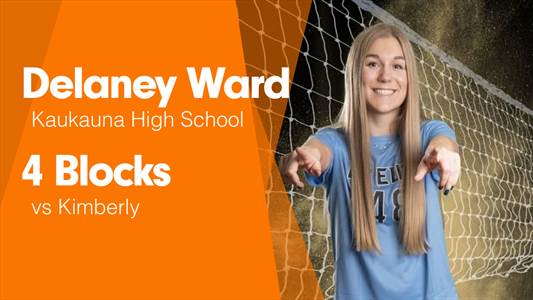 Delaney Ward Game Report: vs Appleton West