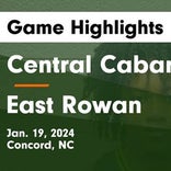 Central Cabarrus takes loss despite strong  efforts from  Daniyah Burton and  Jahnae Duncan