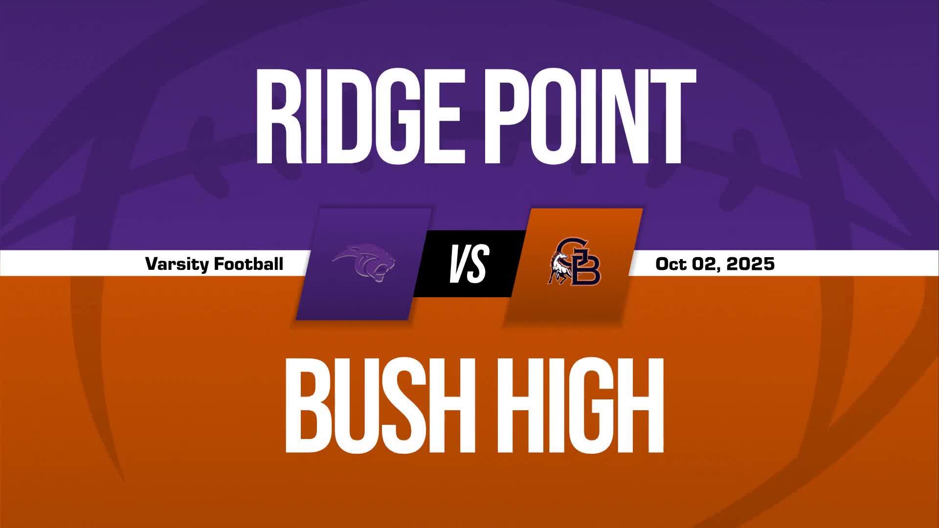 Football Recap: David Nwanodu and  TJ Isiorho Pace Fort Bend Bush Defense + How To Watch
