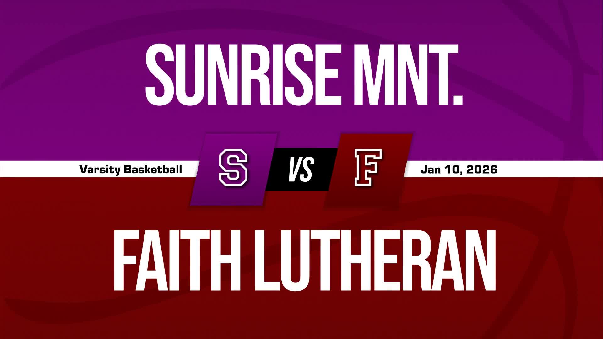Basketball Recap: Faith Lutheran Sets Scoring Season-High Against Sunrise Mountain + How To Watch