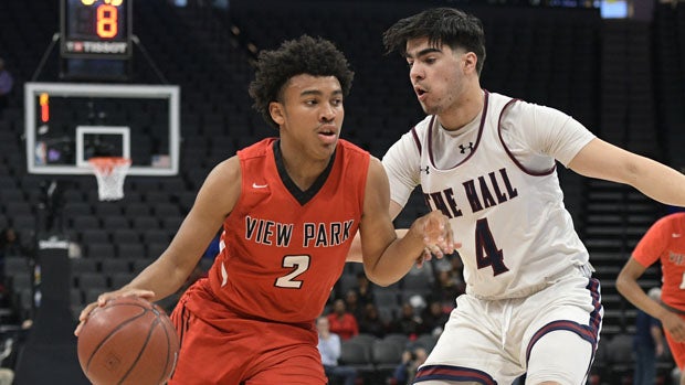 Christian Johnson scored a game-high 22 points for champion View Park. 