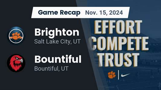 Football Recap: Bountiful Finds Playoff Glory Versus Brighton