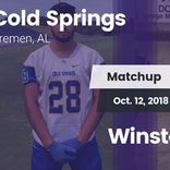 Football Game Recap: Cold Springs vs. Winston County