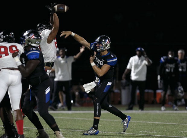 No. 3 IMG Academy downed No. 6 Centennial (Corona) 40-20 on Saturday night.