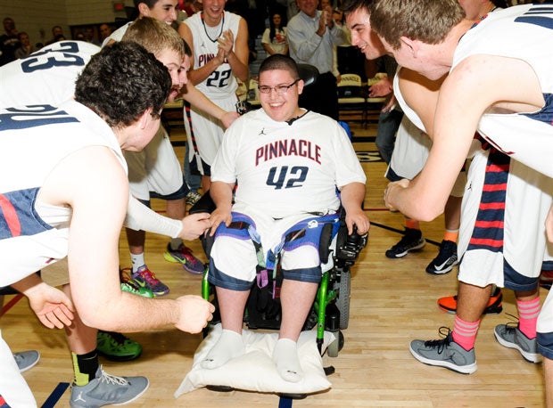 Brandon Wechsler earned a spot in Pinnacle's starting lineup Friday night – which isn't easy to do. The Pioneers were 30-4 last season and are 16-6 this season behind Division I recruits Dorian Pickens and Drew Bender.