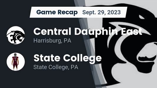 Football Game Recap Central Dauphin East Panthers vs. Central Dauphin Rams