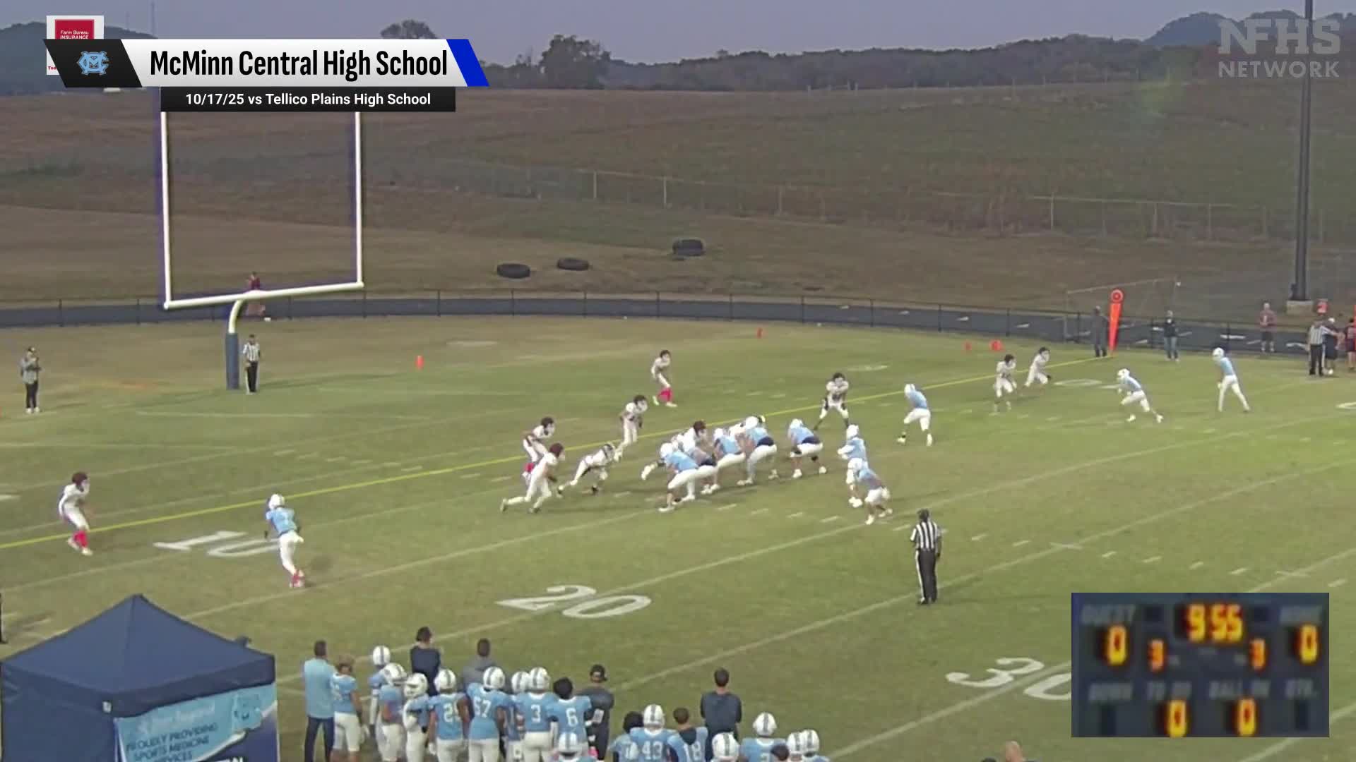 Football Recap: Mcminn Central Extends Home Winning Streak to Five + How To Watch