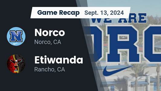 Football Recap: Norco's Win Ends Six-Game Losing Streak on the R
