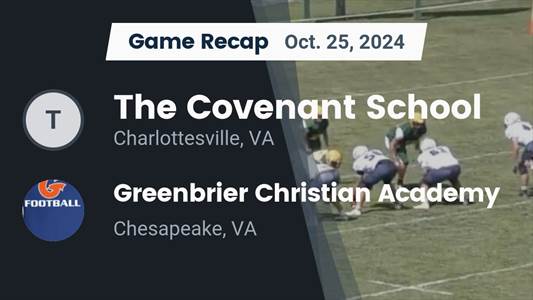 Football Game Preview: The Covenant Eagles vs. Rappahannock Coun
