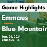 Basketball Game Recap: Blue Mountain Eagles vs. Marian Catholic