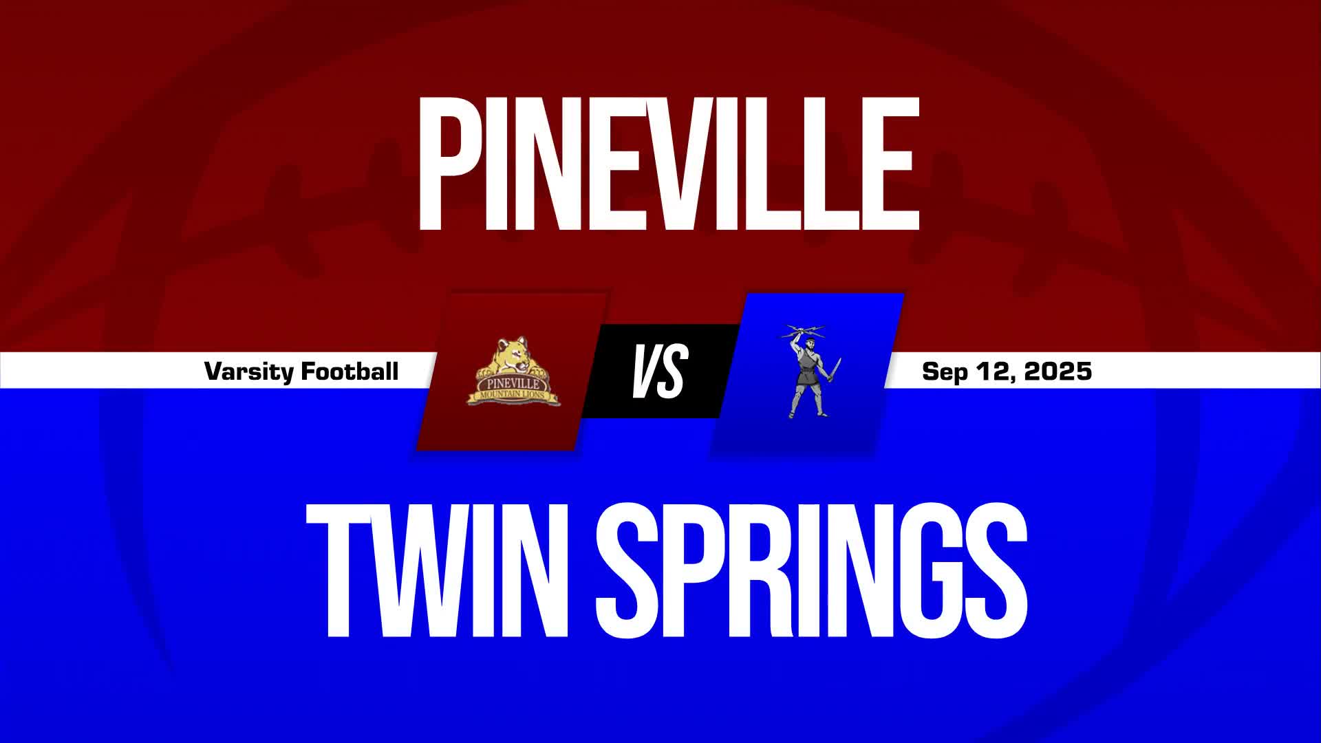 Football Recap: Pineville's Luck Changes for the Better  on Friday