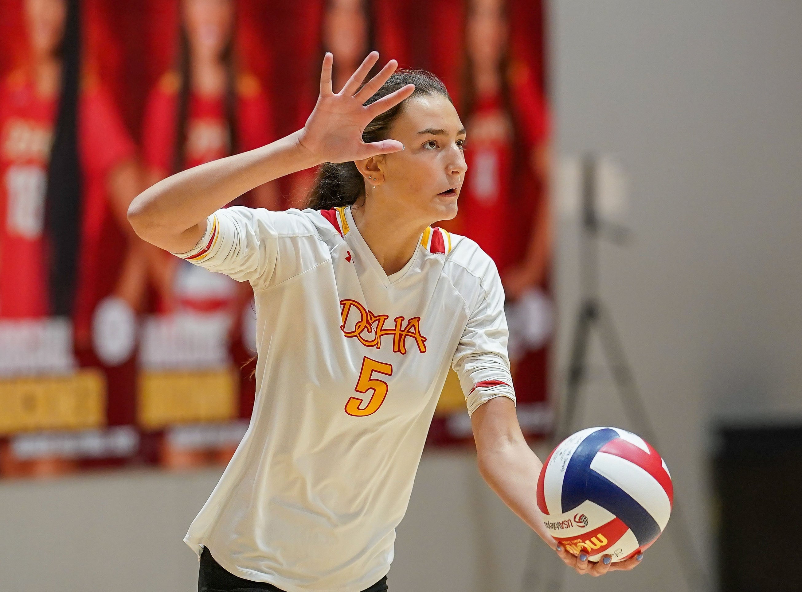 Tegan Loechler and DSHA are back in the top spot in Division 1 after defeating Oconomowoc 3-0 last week. (PHOTO: David Feyen)