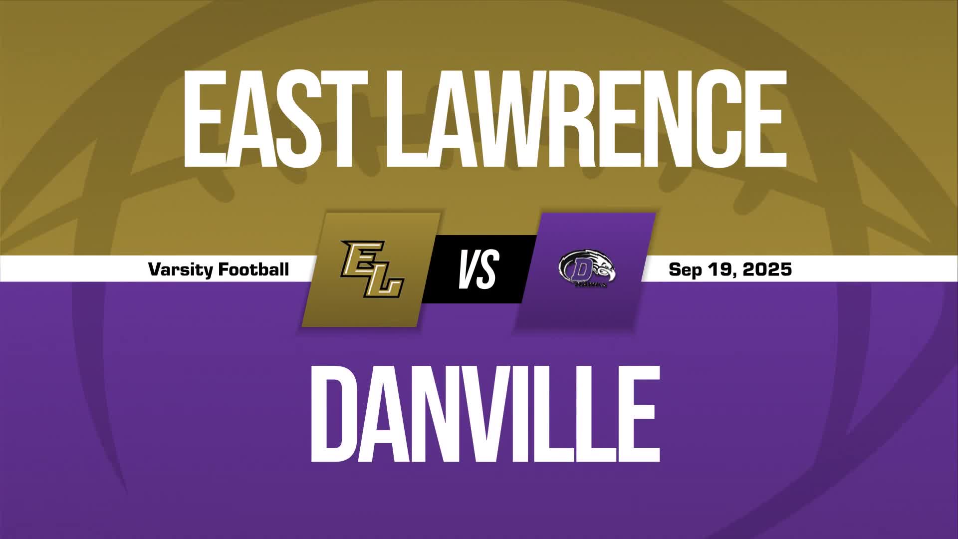 Football Game Preview: East Lawrence Eagles vs. West Morgan Rebe