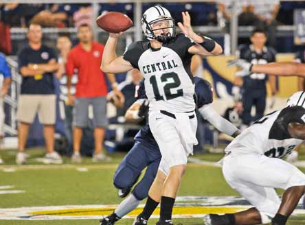 Austin Stock and a potent run game have Central undefeated.