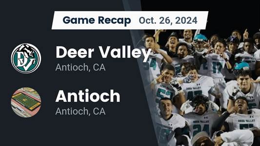 Football Game Preview: Deer Valley Wolverines vs. Pittsburg Pira
