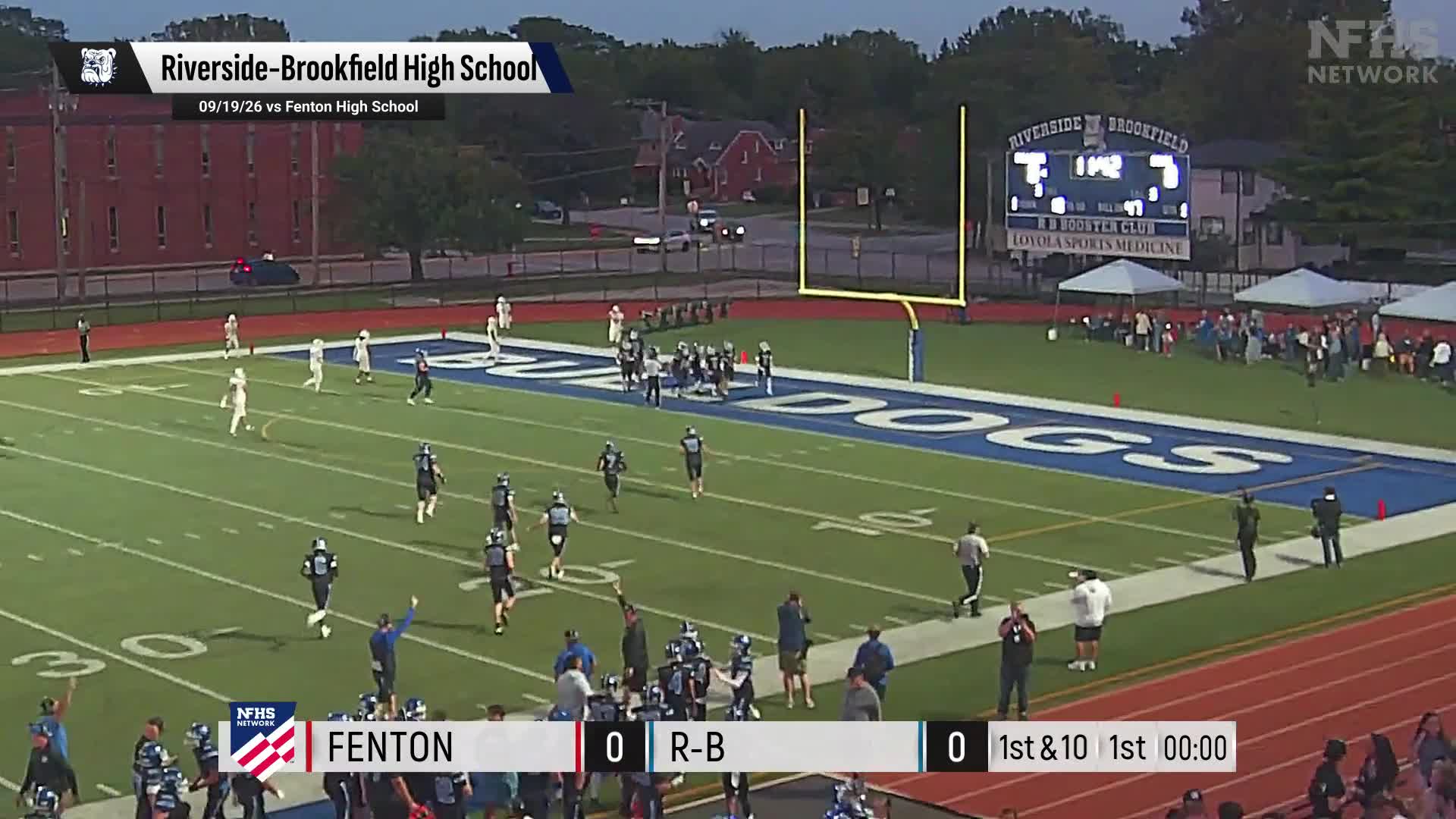 Football Recap: Bartlett Falls in a Tight One to Riverside-Brook