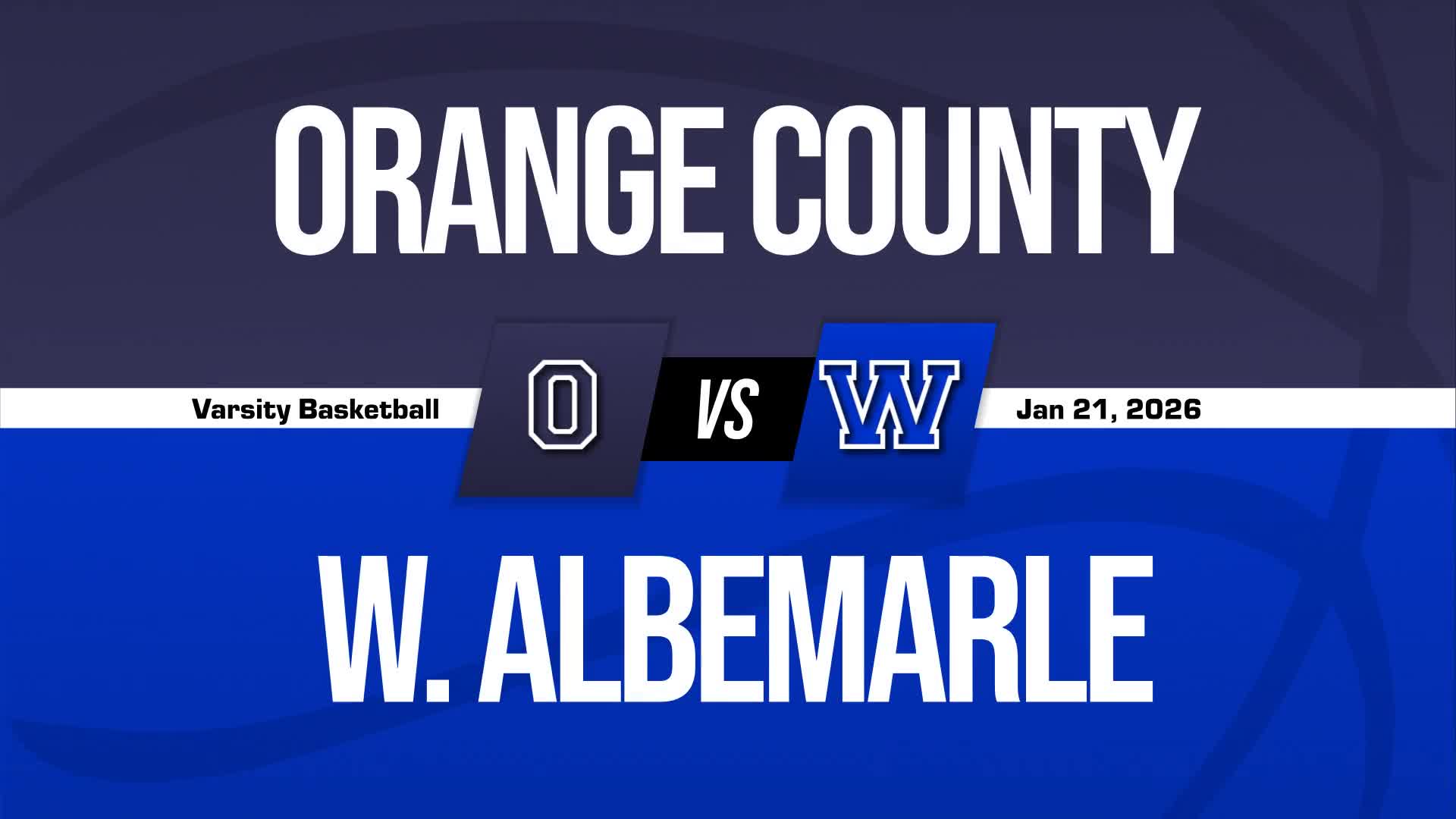 Basketball Recap: Western Albemarle Drops Highest Score of Season Against Orange County + How To Watch