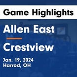 Basketball Game Preview: Allen East Mustangs vs. Spencerville Bearcats