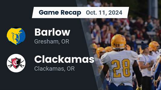 Football Game Preview: Barlow Bruins vs. Gresham Gophers