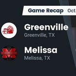 Football Game Recap: Greenville Lions vs. Melissa Cardinals
