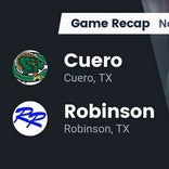 Cuero wins going away against Robinson