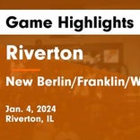 Basketball Game Recap: Riverton Hawks vs. PORTA/Ashland-Chandlerville Central Bluejays