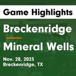 Mineral Wells vs. Breckenridge