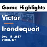 Victor piles up the points against Irondequoit