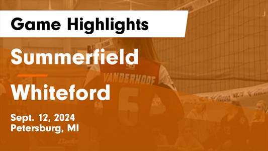 Volleyball Recap: Summerfield Snaps Seven-Game Streak of Losses 