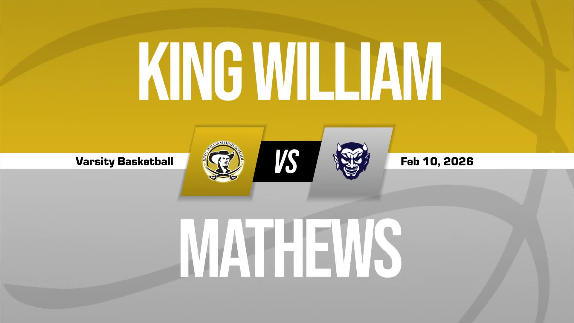 Basketball Recap: King William Triumphs