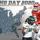 Map: Where the Top 250 Class of 2020 recruits played high school football