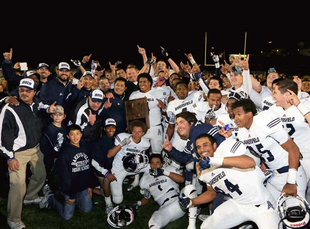 Bakersfield has won many state titles before, but the win over Mission Hills secured the program's first State Bowl Championships berth.