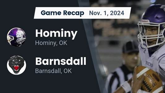 Football Recap: Barnsdall Takes a Loss