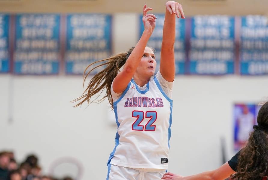 Natalie Kussow of Arrowhead was named Ms. Basketball and led the Warhawks to the Division 1 state championship. (Photo: David Feyen) 