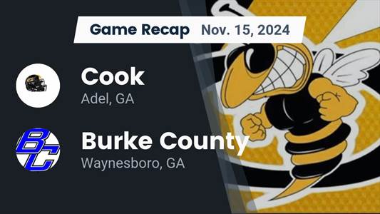 Football Recap: Cook Comes Up Short