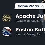 Football Game Recap: Poston Butte Broncos vs. Apache Junction Prospectors