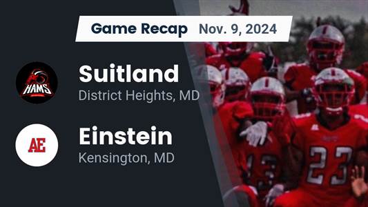 Football Recap: Einstein Falls Short of Suitland in the Playoffs