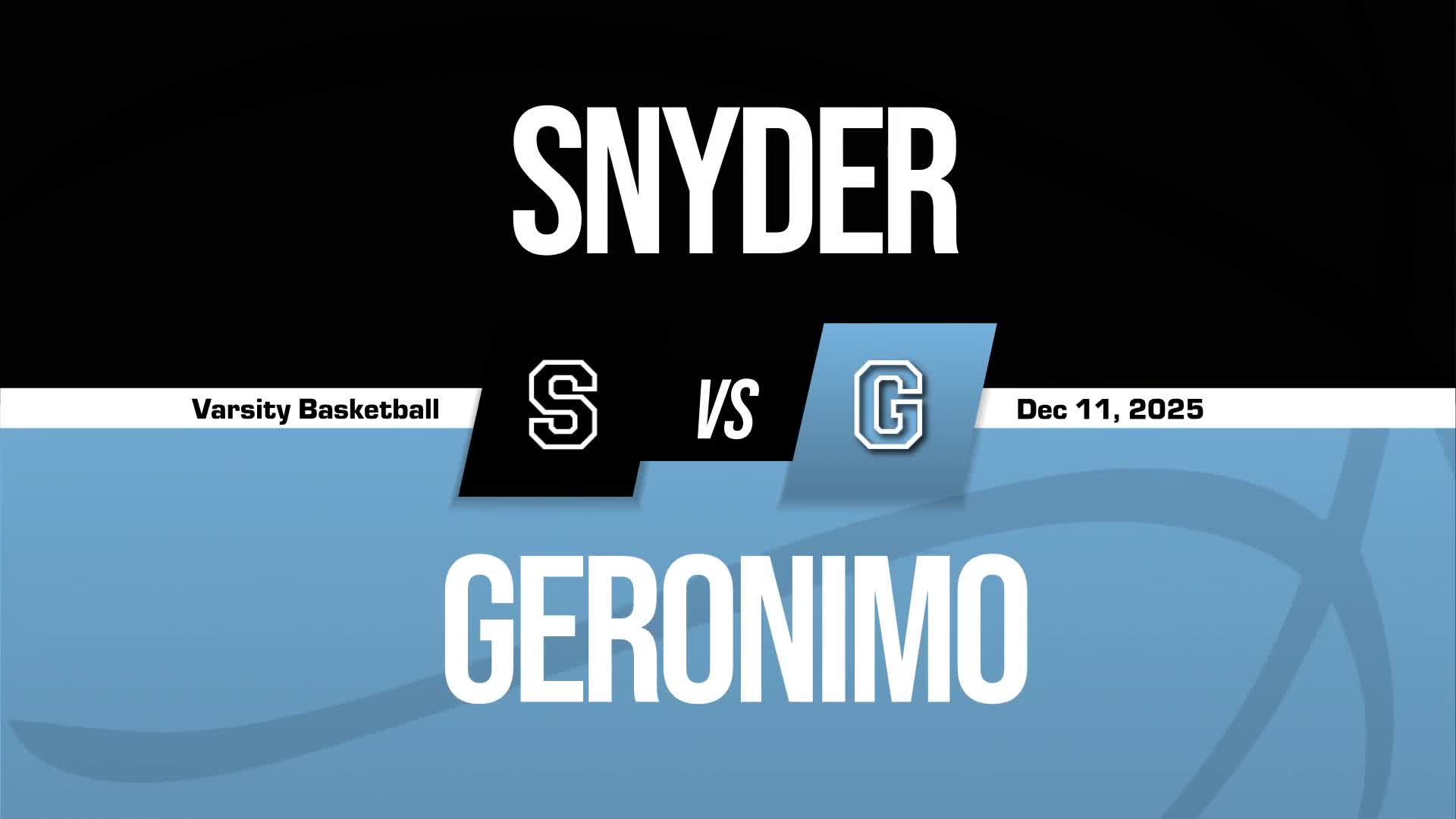 Basketball Game Preview: Snyder Cyclones vs. Frederick Bombers + How To Watch