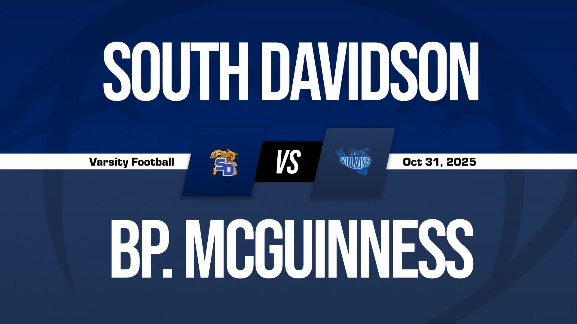 Football Recap: South Davidson Continues Home Dominance  on Friday + How To Watch