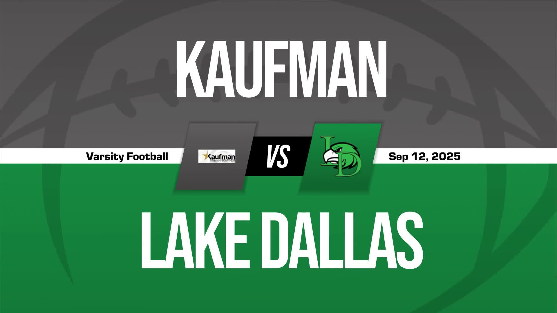 Football Game Preview: Lake Dallas Falcons vs. Panther Creek Panthers